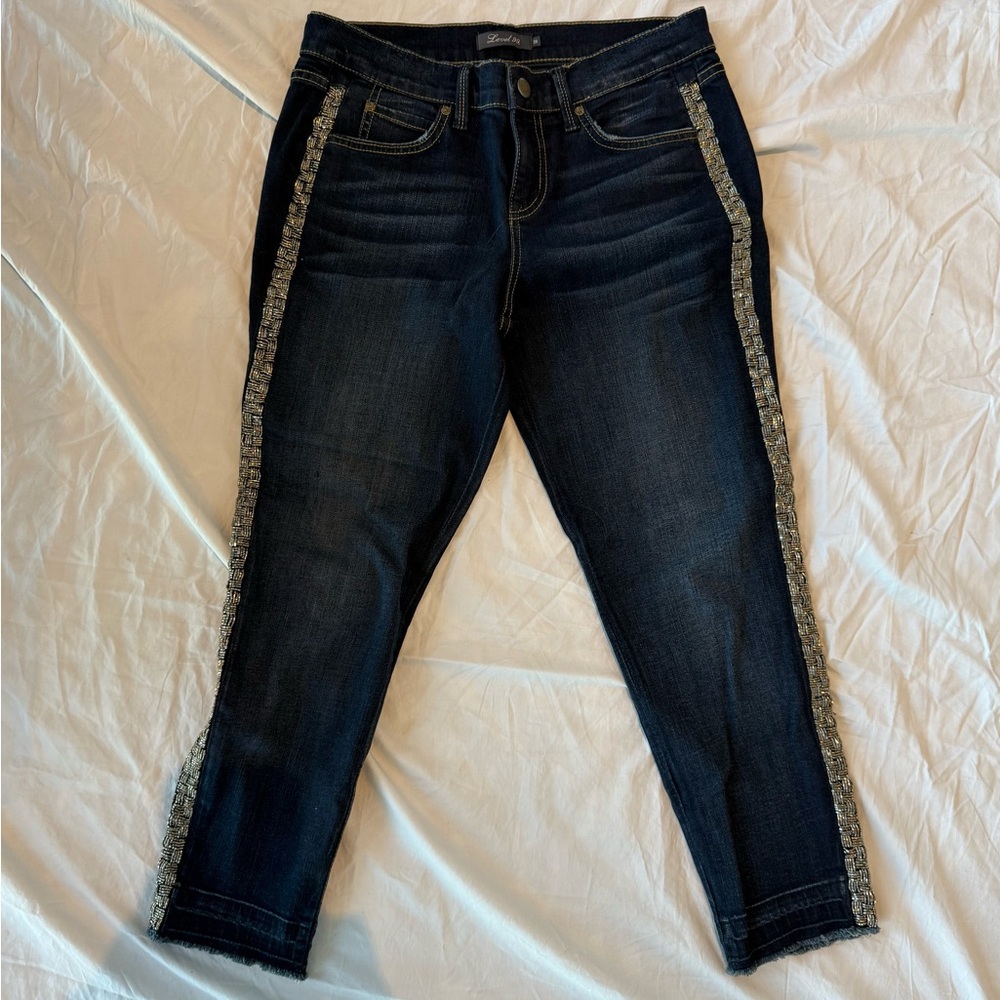 Level 99, size 26 embellished jean